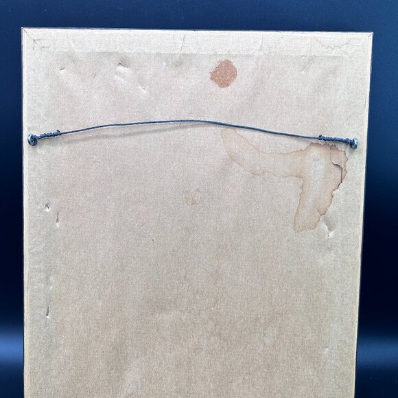 P. Buckley Moss “Anne” Framed and Matted Print 1986 Signed Numbered 194/1000 VTG - Picture 5 of 9